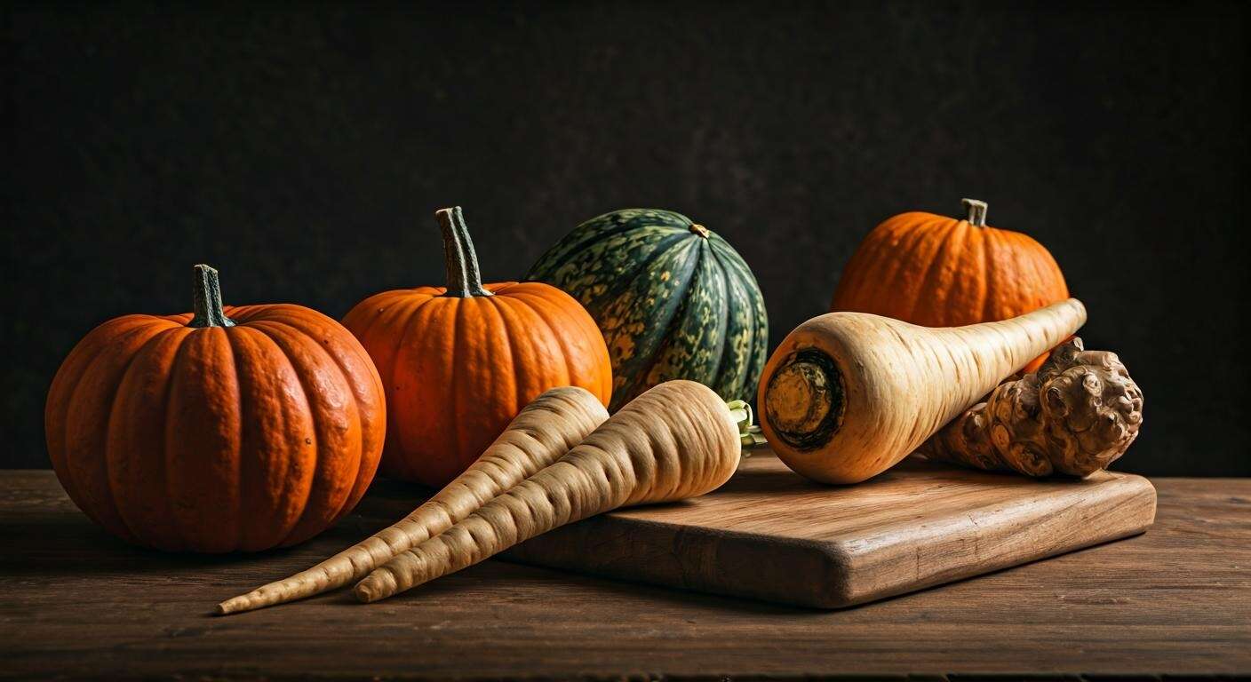 Récolter et préparer les légumes d'hiver : courges, panais et topinambours
