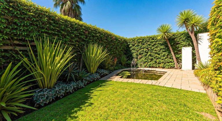 Comment intégrer un point d'eau dans un petit jardin