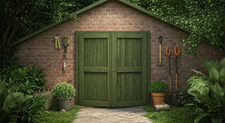 Comment construire une cabane à outils adossée à un mur