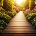 Comment construire un chemin en caillebotis dans le jardin