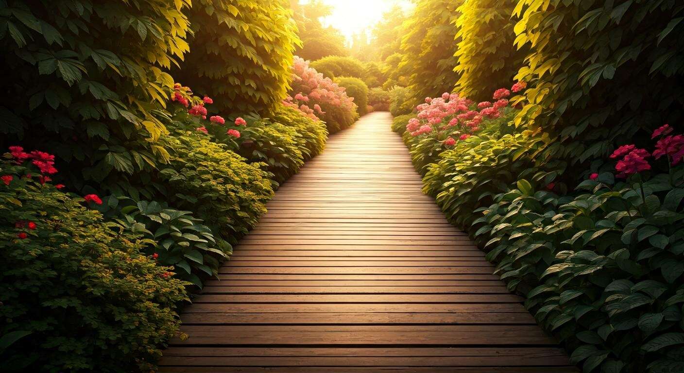 Comment construire un chemin en caillebotis dans le jardin