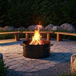 Aménager un espace "feu de camp" sécurisé avec un brasero