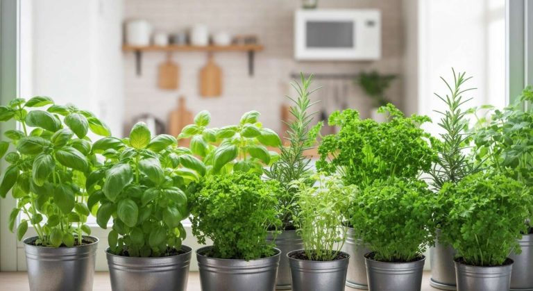 Comment créer un mini-potager d'intérieur pour avoir des herbes fraîches tout l'hiver