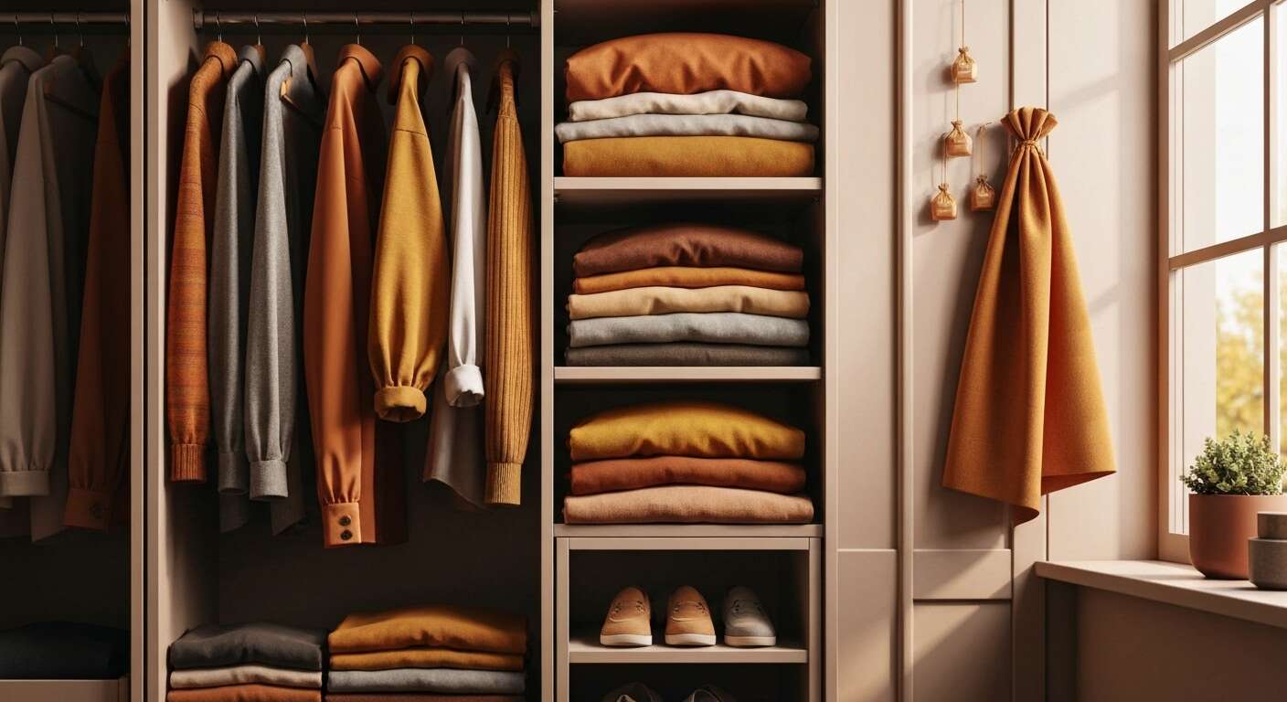 Fini les odeurs de renfermé ! L'astuce simple qui parfume vos armoires pour tout l'automne