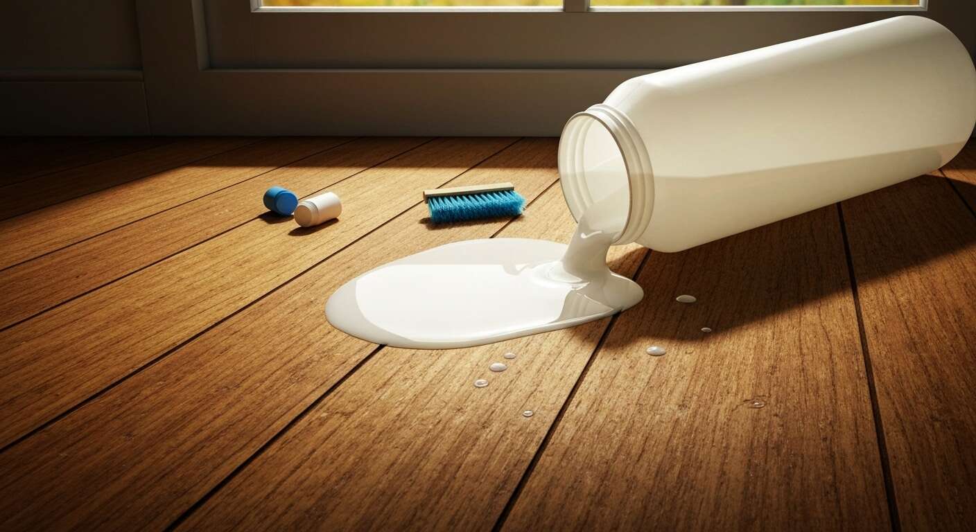 Si vous avez du vinaigre blanc, ne faites surtout pas cette erreur en nettoyant vos parquets cet automne