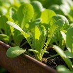 Mon voisin a mis une vieille gouttière dans son potager, le résultat sur ses salades d'hiver est spectaculaire