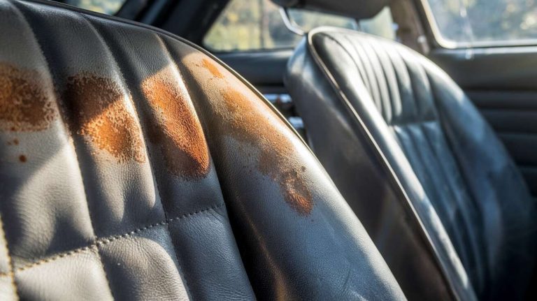 L&rsquo;astuce pour nettoyer les taches sur les sièges en cuir de votre voiture