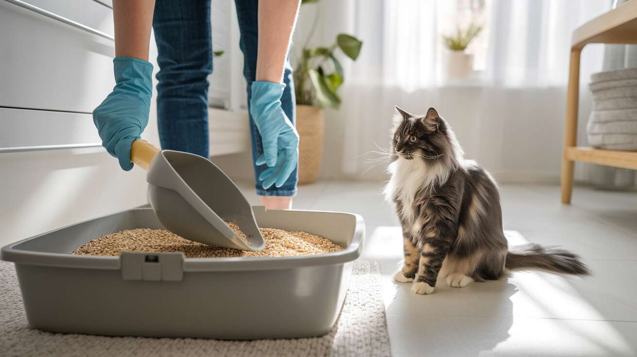 Comment nettoyer la litière de votre chat pour éliminer toutes les odeurs et les bactéries