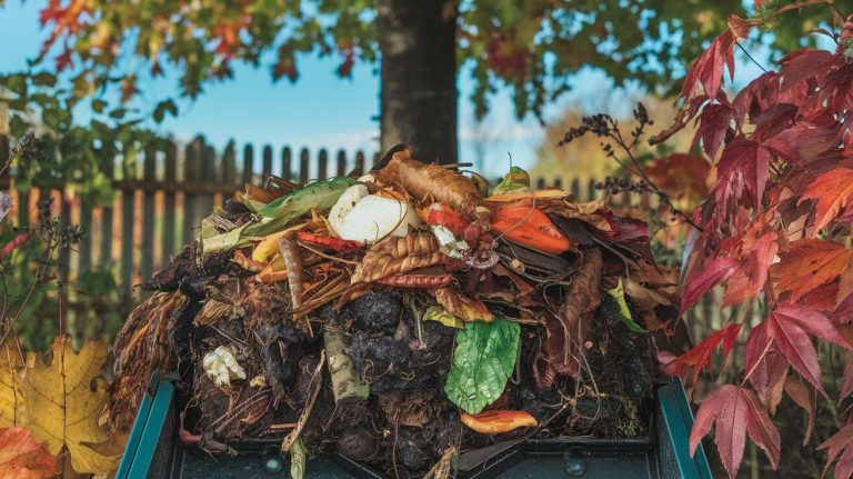 Le secret d&rsquo;un compost qui ne sent jamais mauvais, même avec toutes les feuilles humides de la saison automnale