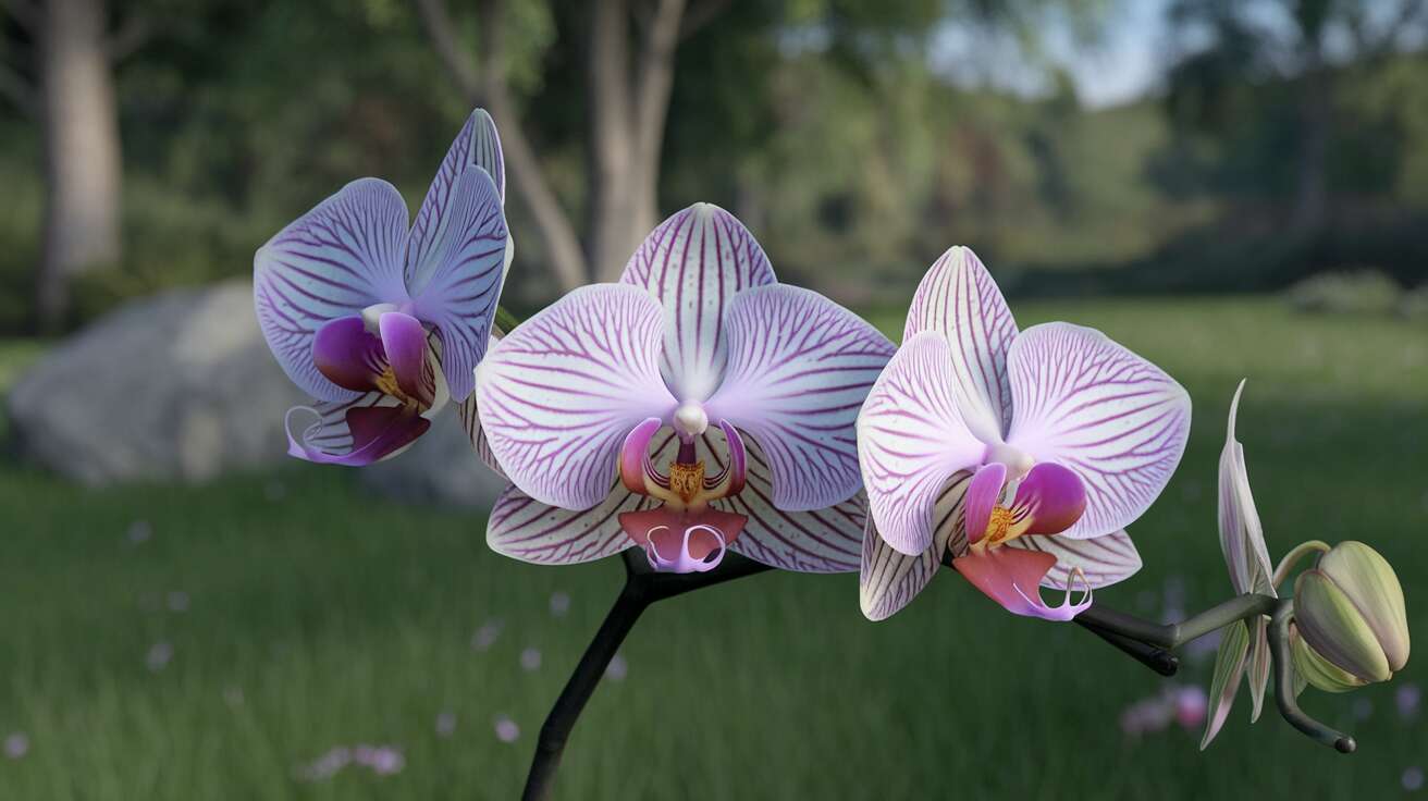 Cette fleur spectaculaire ressemble à une orchidée, mais elle pousse en pleine terre et résiste au gel
