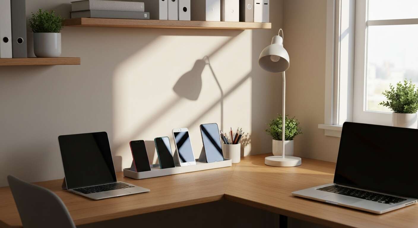 Voici comment créer une station de recharge pour tous vos appareils électroniques et en finir avec les fils qui traînent
