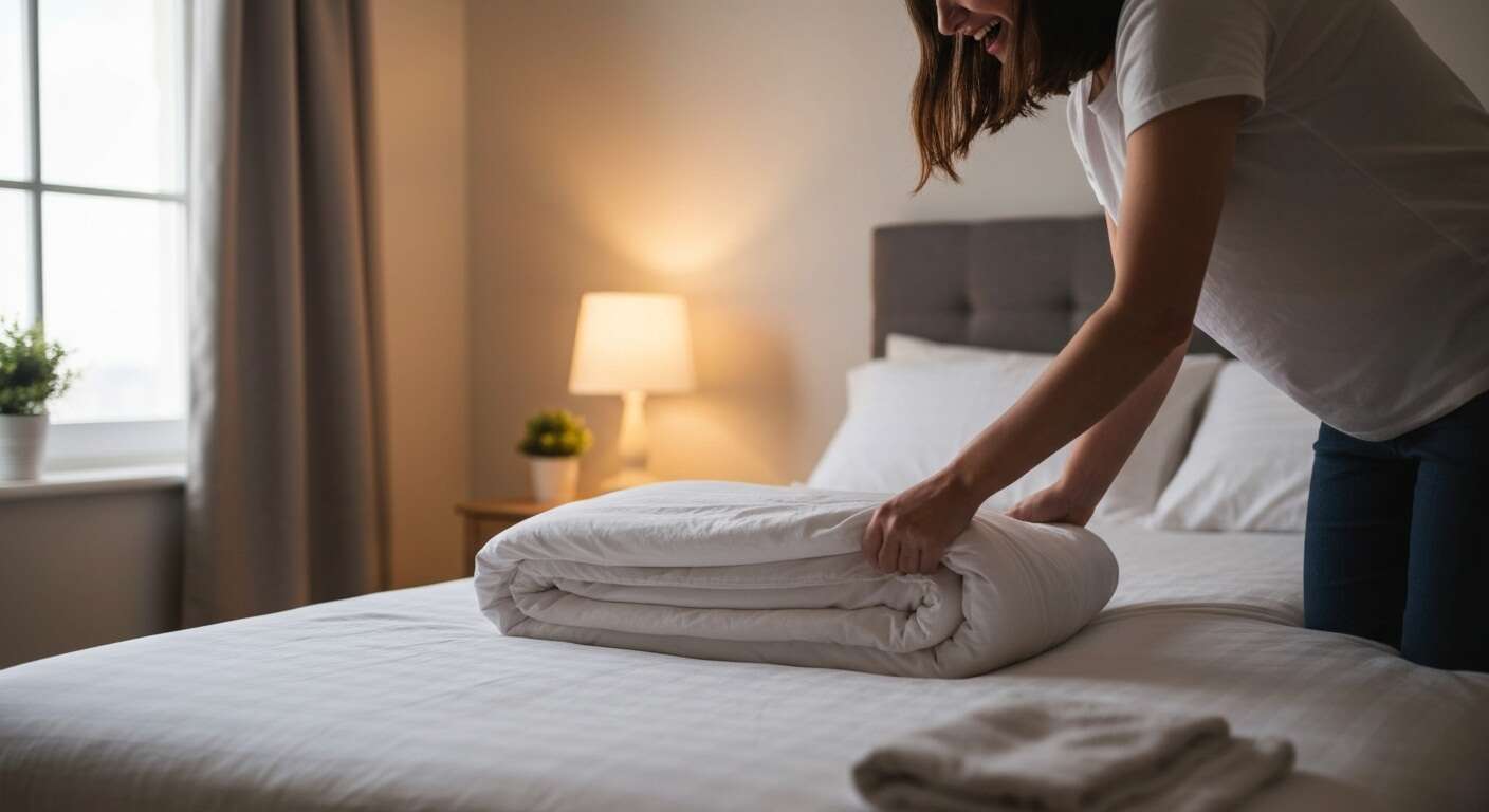 L'astuce pour plier les draps-housses : la vidéo de 2 minutes qui va enfin vous apprendre