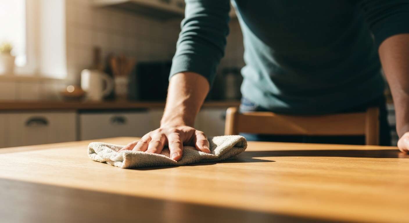 L'erreur que l'on fait en nettoyant les surfaces en bois et qui les ternit à long terme