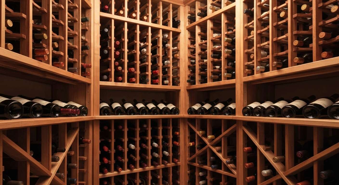 Ce que font les amateurs de vin pour ranger leurs bouteilles dans des conditions optimales