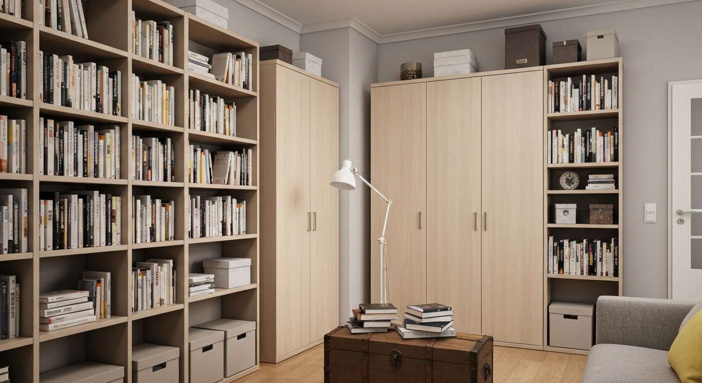 Voici l'erreur que beaucoup de gens font en achetant des meubles de rangement (et qui leur fait perdre de la place)