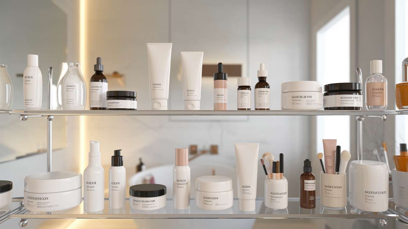 Comment ranger vos produits de beauté dans la salle de bain pour optimiser l&rsquo;espace et mieux les conserver