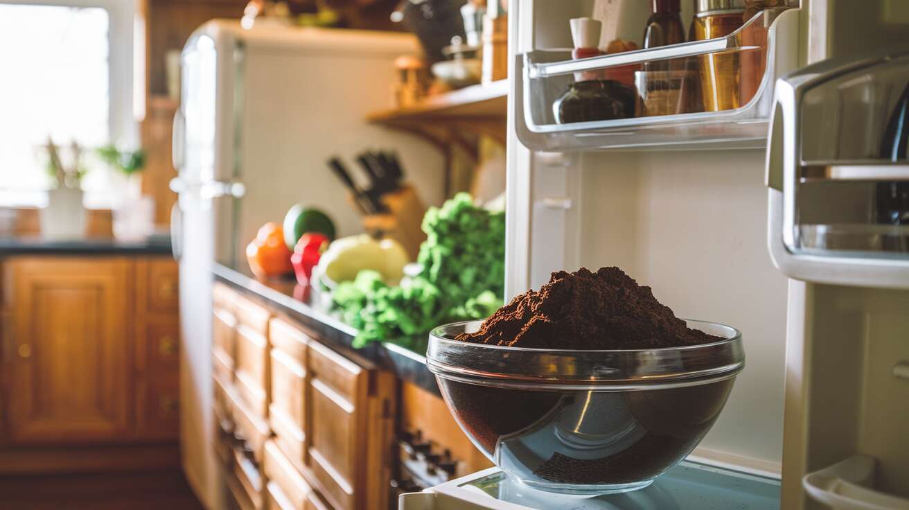 Voici comment utiliser le marc de café pour désodoriser naturellement votre frigo et vos placards