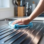 L&rsquo;astuce pour nettoyer l&rsquo;inox brossé sans laisser de traces et en respectant le sens du brossage