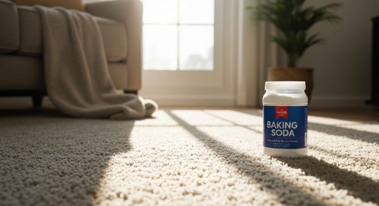 Ce que vous pouvez faire avec du bicarbonate de soude pour désodoriser un tapis ou une moquette
