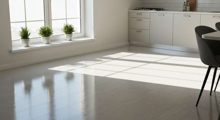 Comment nettoyer et faire briller un sol en PVC ou en lino avec des produits naturels