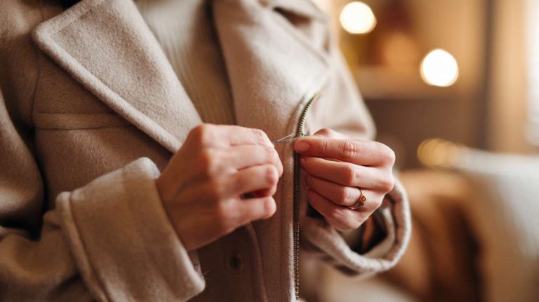 Comment réparer une fermeture éclair cassée sur un manteau ou un sac : l&rsquo;astuce qui vous évite le cordonnier