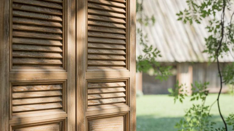 Ce que les artisans recommandent pour entretenir les volets en bois et prolonger leur durée de vie