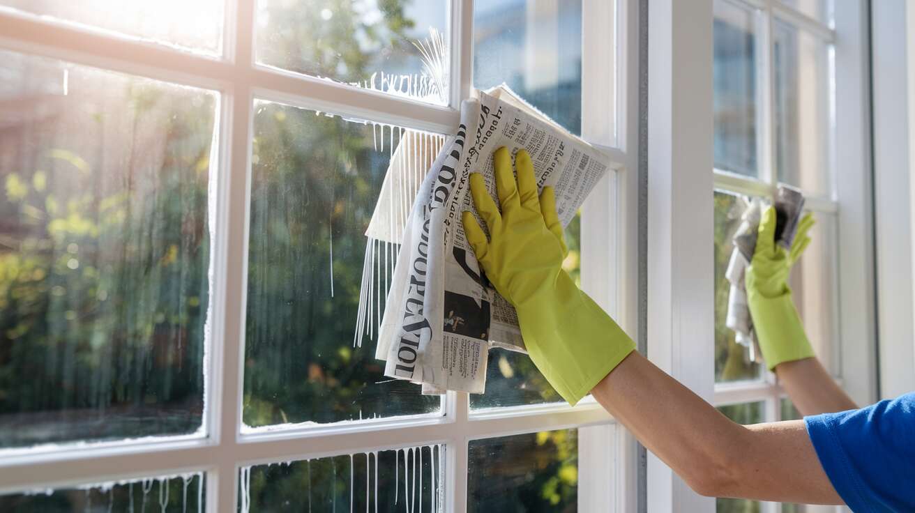 Ce que vous pouvez faire avec du papier journal pour nettoyer vos vitres mieux que n&rsquo;importe quel chiffon