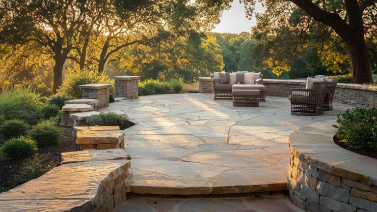Ce que les professionnels font pour nettoyer une terrasse en pierre naturelle sans l&rsquo;agresser