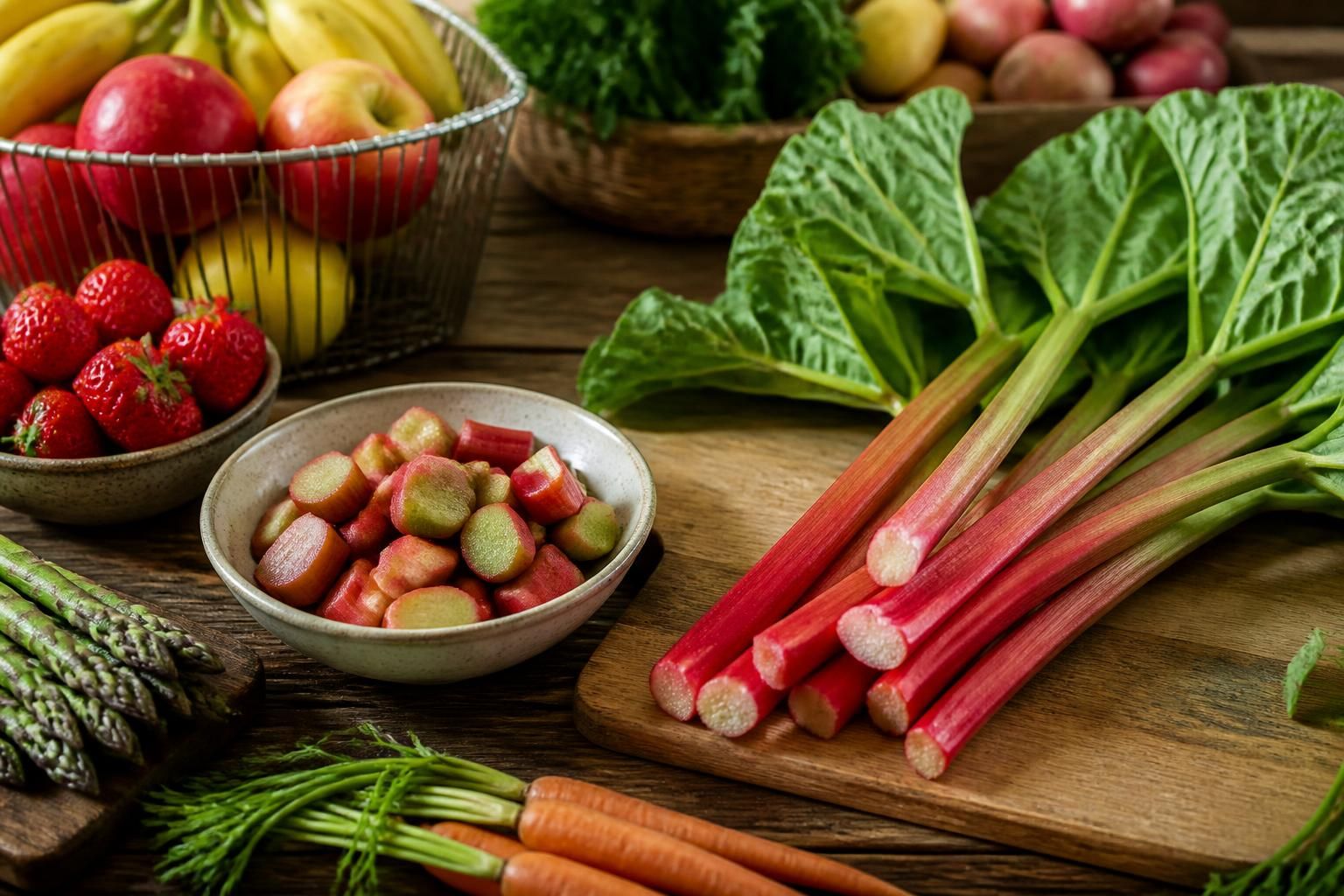 La rhubarbe est-elle un fruit ou un légume ?