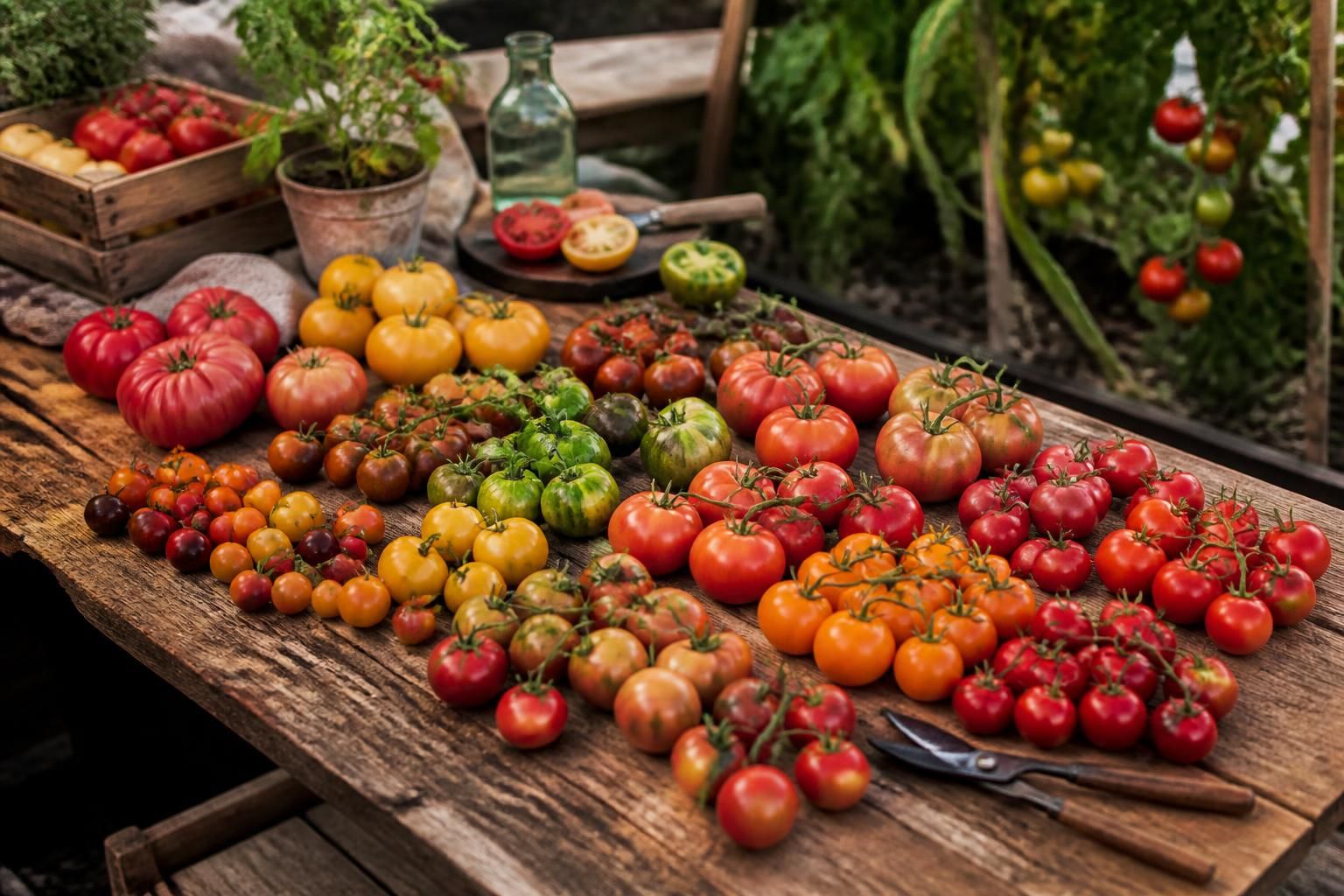 Tableau des variétés de tomates : guide complet pour choisir